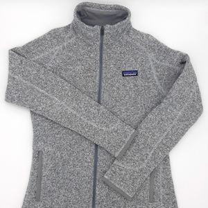 Patagonia - Size Small - Better Sweater Jacket - Women's - Birch grey